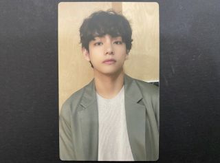 Bts - Be Essential Edition Lucky Draw Event Soundwave Photo Card Taehyung