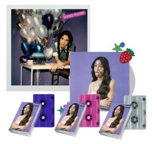 Olivia Rodrigo Limited Edition Sour Signed Poster,  Cd,  Cassette Bundle