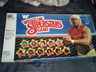 Wwf Wrestling Superstars Game - 1985 Vintage Titan Sports -