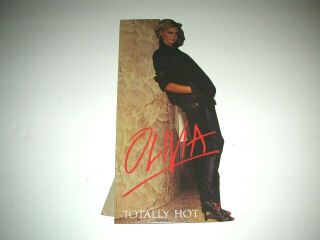 Olivia Newton John Totally Hot Promo Poster 15 " Counter Standee Display M - 1978
