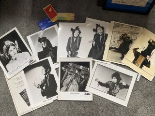 Lene Lovich Promo Press Photos Kit Rare Mata Hari Stateless Flex
