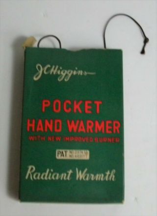 Vintage J C Higgins Pocket Hand Warmer