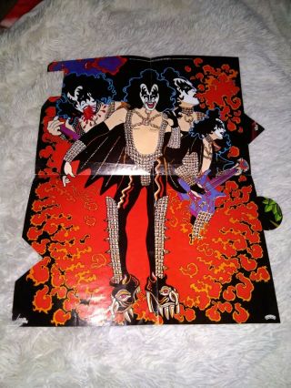 Vintage 1978 Kiss Gene Simmons Solo Poster