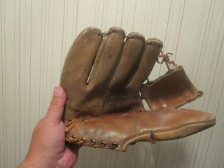 Vintage Pete Rose Macgregor 360 Baseball Glove