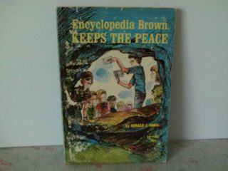 Vintage Encyclopedia Brown Keeps The Peace Paperback Book 1969