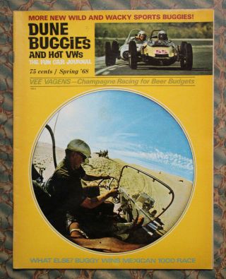 Dune Buggies And Hot Vws 3 1968 Vintage Off Road Sand Rail Racing Baja Old Auto