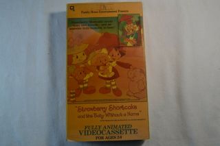 Strawberry Shortcake And The Baby Without A Name Vhs Animated 25 Mins Vintage