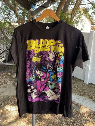 Rare Botdf Blood On The Dance Floor Im Monster Chop You Up Shirt Size Large L
