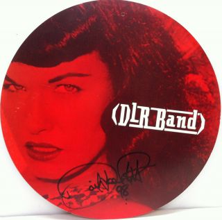 David Lee Roth Autographed Signed 1998 Dlr Band Promo Mobile Poster Van Halen