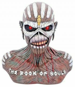 Nemesis Now Officially Licensed Iron Maiden Book Of Souls Eddie Bust Box 26cm