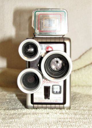 Vintage Kodak 8mm Motion Picture 3 Turret Lense Camera 1950 