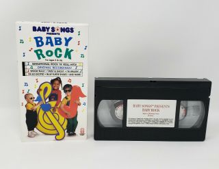 Vintage 1990 Baby Songs Presents Baby Rock By Hi - Top Video Vhs