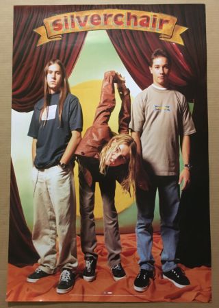 Silverchair Rare 1997 Promo Poster For Freakshow Cd 24x36 Never Displayed Usa