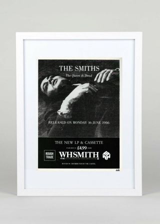 The Smiths,  The Queen Is Dead,  Framed Music Press Ad Poster,  1986