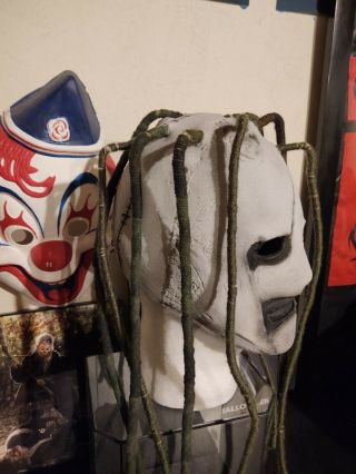 Slipknot Corey Taylor IOWA Mask With Dreads 2
