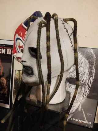 Slipknot Corey Taylor IOWA Mask With Dreads 3