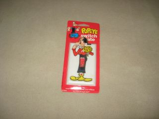 Vintage Olive Oyl Popeye Cartoon Light Switch Cover Plate / Old Stock