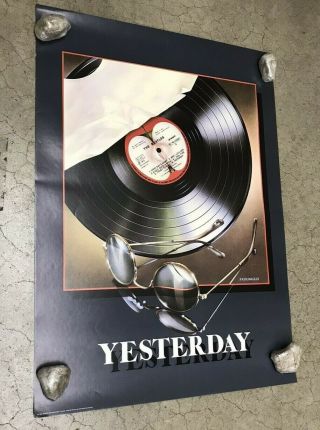 The Beatles Yesterday Poster By Patrignani