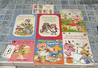Vintage Strawberry Shortcake Books (8)