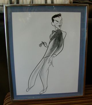 Frank Sinatra Caricature Print/drawing