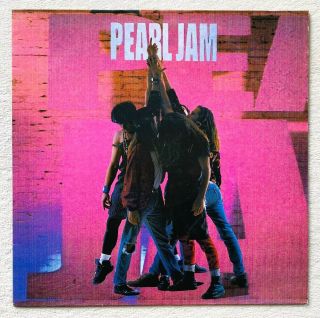 Pearl Jam.  Ten Lp 1.  Press 1991 Grunge Nirvana Soundgarden Mudhoney Eddie Vedder