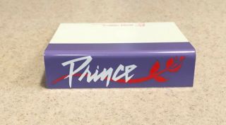Prince Purple Rain Ultra Rare Promo Cassette Shelf / Bin Card 1984