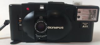 Olympus Xa2 Point & Shoot 35mm Film Camera W/ A11 Flash From Japan -