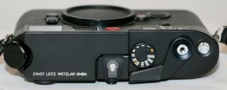 Leica Classic 0.  72 Non TTL M6 Black Body Only 9,  Great Germany 1985 3