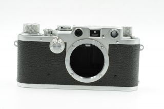 Leica Iiif Rangefinder Film Camera (shutter Ripped/as - Is,  Part/repair) 054