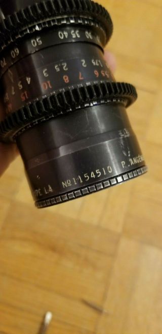 Angenieux 17.  5 - 70mm f2.  2 zoom lens,  M4/3 adapter,  filters 2
