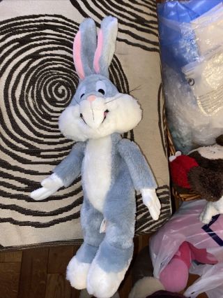 1971 Vintage Warner Bros.  Bugs Bunny Plush Doll By Mighty Star