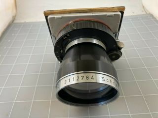 Schneider Kreuznach Tele - Xenar 360mm F/5.  5 Large Format Lens On Graflex Board