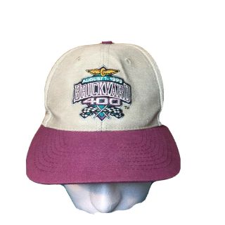 Vintage Brickyard 400 August 7,  1999 Nascar Adjustable Racing Hat Logo Athletic