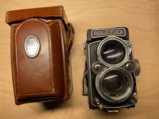 Rolleiflex 2.  8 D Vintage Medium Format Tlr Camera Read