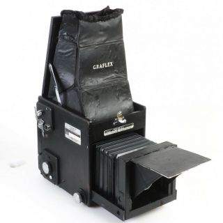 :graflex Rb D 4x5 Large Format Camera W/ Optar 190mm F5.  6 Lens -