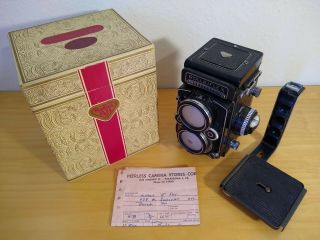 Vintage Rolleiflex 2.  8f (k7f) In Full With Box