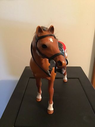 Vintage 1988 Marchon Inc.  Horse with Blanket And Saddle 2