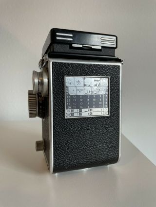 Rolleiflex 3.  5 B MX - EVS - Schneider Kreuznach Xenar 1/3.  5; 75mm Lens w/ Lens Cap 3