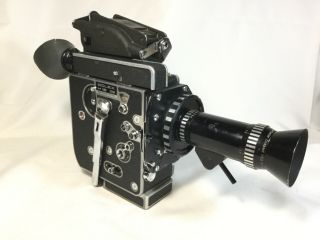 Bolex H16 Sbm 16mm Movie Film Camera 17mm - 85mm H16rx Compact Lens B - Mount Vtg