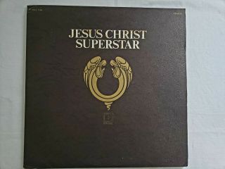 Vintage Jesus Christ Superstar Double Vinyl Lp W/ Play Booklet 1970 First Press