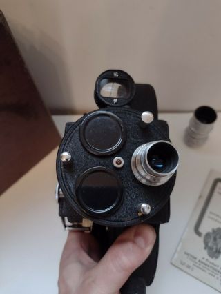 Victor 16mm Model 5 Cine’ Camera W/Box 2