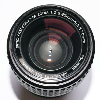 Smc Pentax - M 35 - 70mm F/2.  8 - 3.  5 K Mount Zoom Lens -