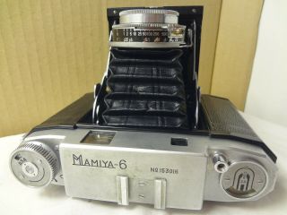 Mamiya 6 6x6 film folding camera w/Zuiko 75/3.  5 lens from Japan Exc,  cond 3027 2