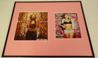 Britney Spears Framed 16x20 Rolling Stone Cover & Oops I Did It Again Display