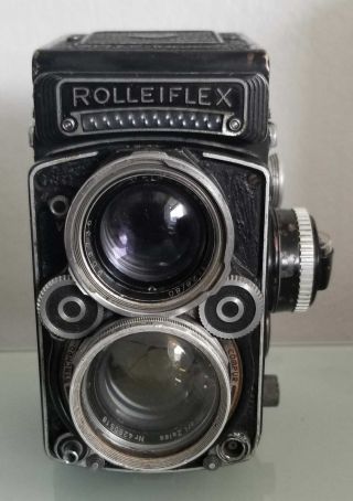 Rolleiflex 2.  8f 6x6cm Tlr Medium Format Camera W/ Planar 80mm F/2.  8 Lens
