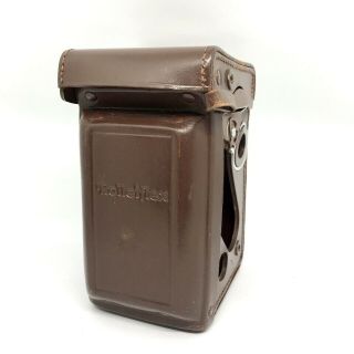 Rolleiflex 3.  5f Leather Case Rollei