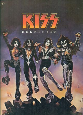Kiss Songbook Destroyer Music Book Almo Publications Ace Frehley Paul Stanley
