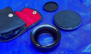 Canon Wide Angle Attachment Lens 310 Xl 312xl - S 514 Xl - S 8 16 Film Camera