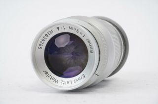 Leica Leitz Elmar 9cm 1:4 (leica Ltm M39 Mount)