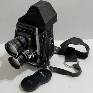 Mamiya C330 Professional F W/mamiya 180mm 1:4.  5 Lens Exc